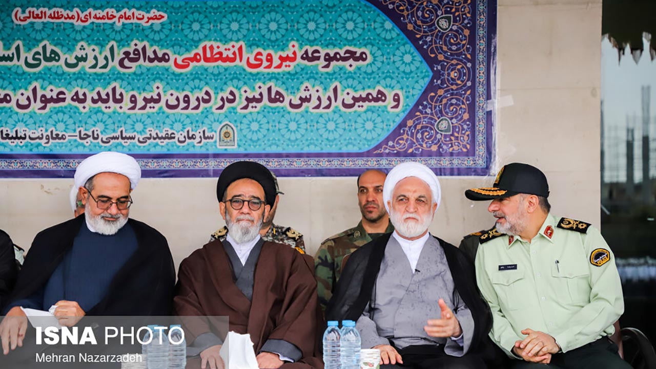 رئیس قوه قضاییه در مراسم صبحگاه مشترک نیروهای مسلح استان آذربایجان شرقی