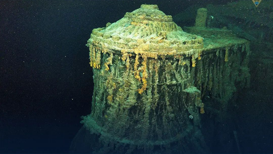 لاشه کشتی تایتانیک در اعماق اقیانوس5