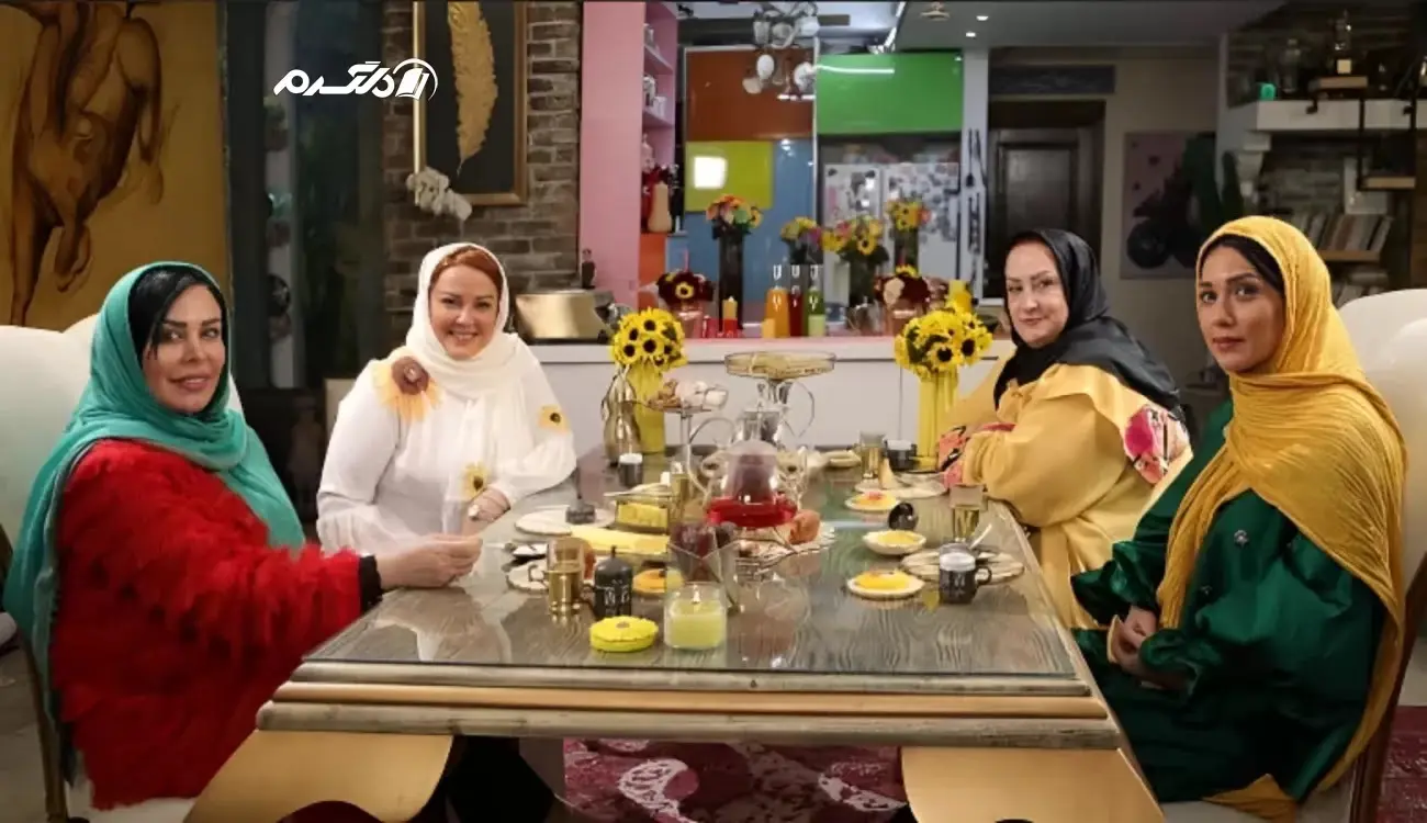 مقایسه خانه نفیسه روشن و بهاره رهنما/ از مبلمان سلطنتی فیروزه ای نفیسه روشن تا دکوراسیون شلوغ و چشمگیر بهاره رهنما