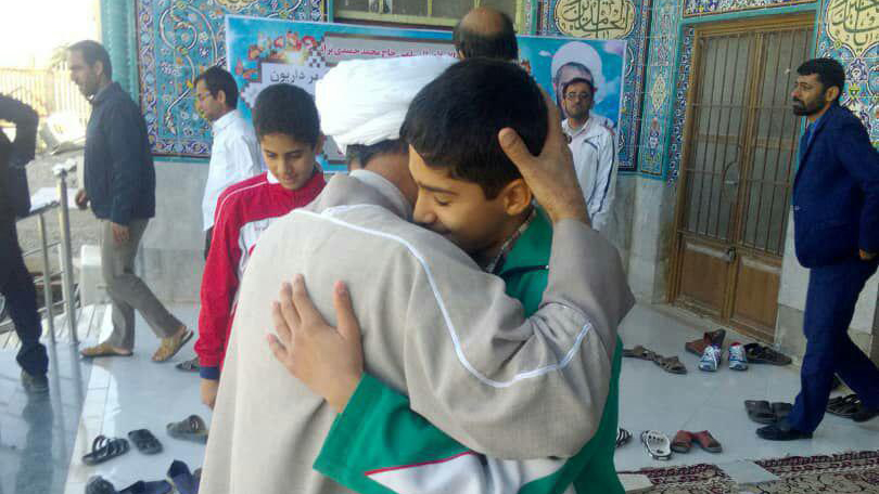 گزارش تصویری از خداحافظی حجت الاسلام محمد حمیدی نژاد امام جمعه آبدان با مردم 