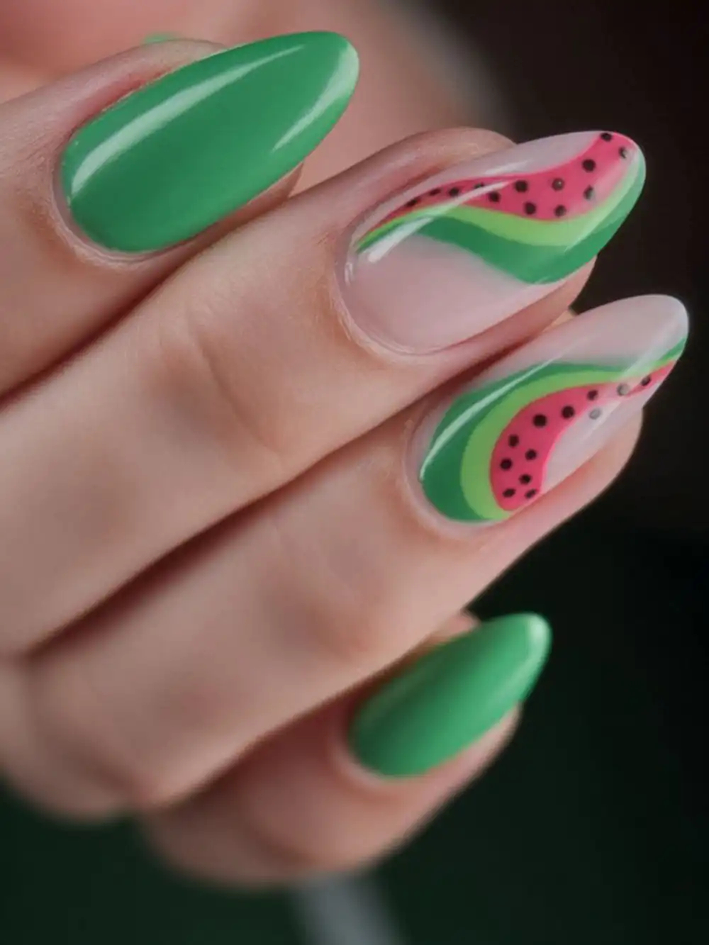 طرح ناخن با تم یلدا