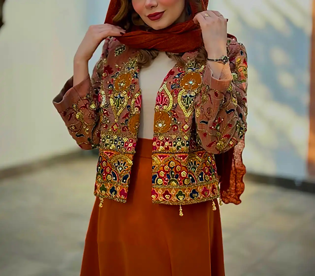 حجاب استایل خاص و متفاوت