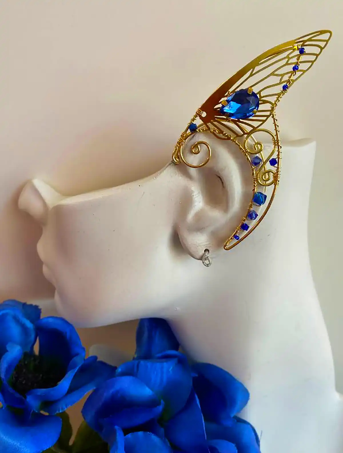 گوشواره ایرکاف نگین دار 
