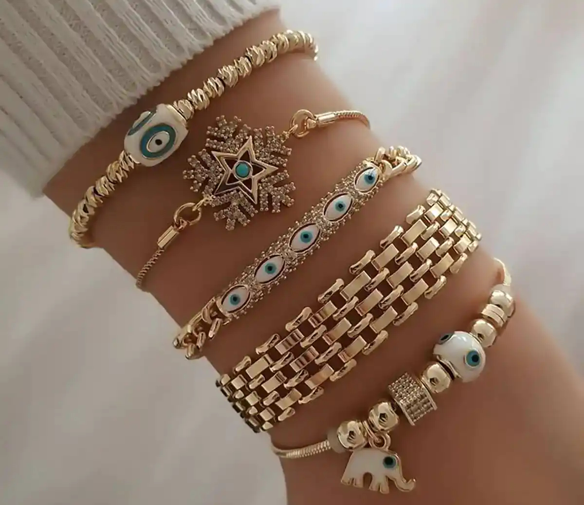 دست بند ست اکسسوری دخترانه اماتا گالری ساعت دخترانه فروش اکسسوری 