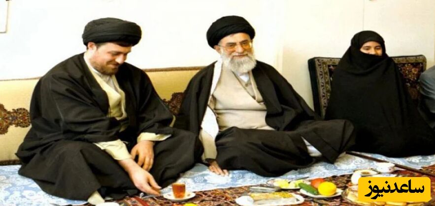 رهبر و سیدحسن خمینی