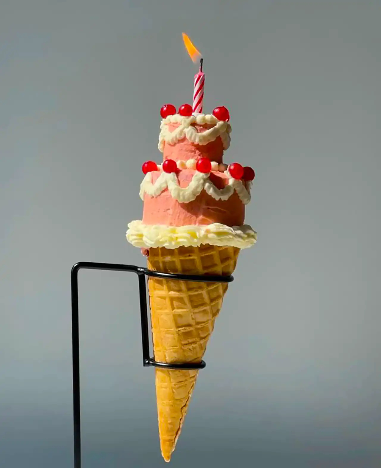 کیک بستنی جدید تولد