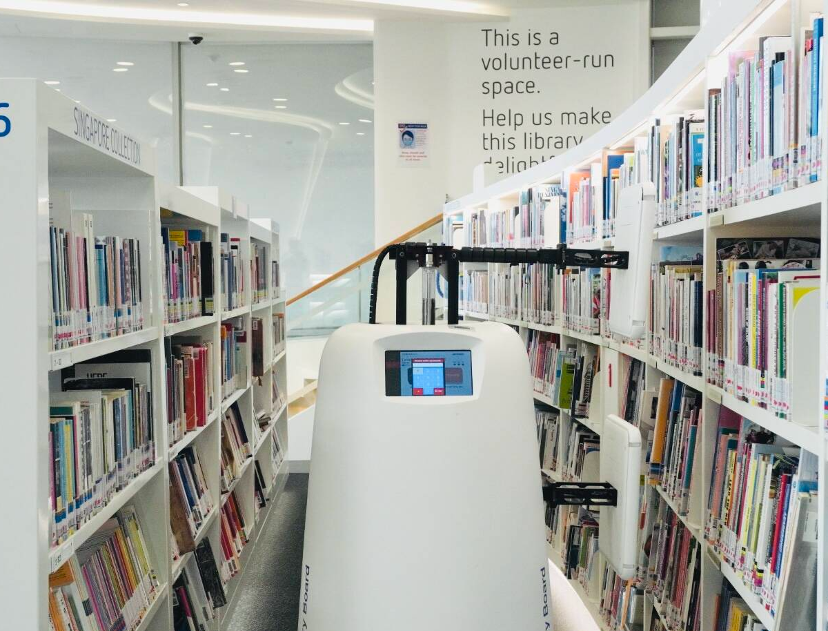 ربات‌ها در کتابخانه‌ها