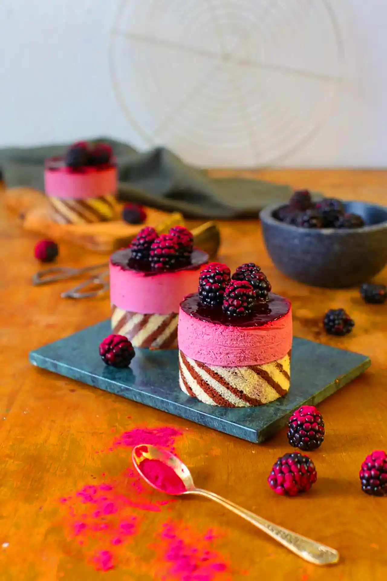 مینی کیک خوش طعم حرفه ای 