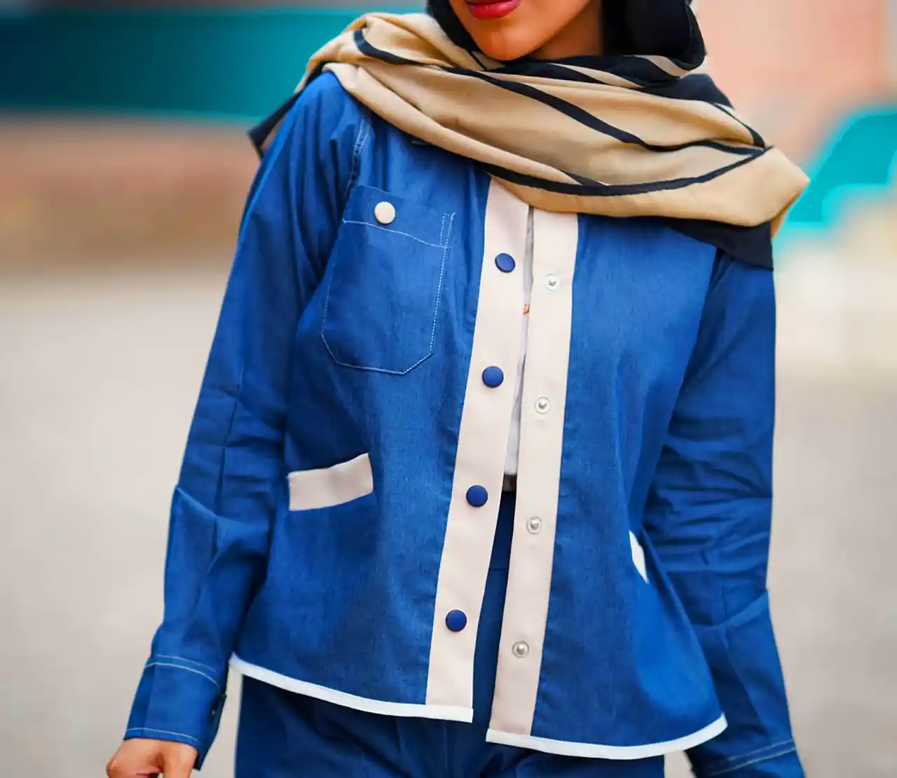 کت زنانه کار شده شیک