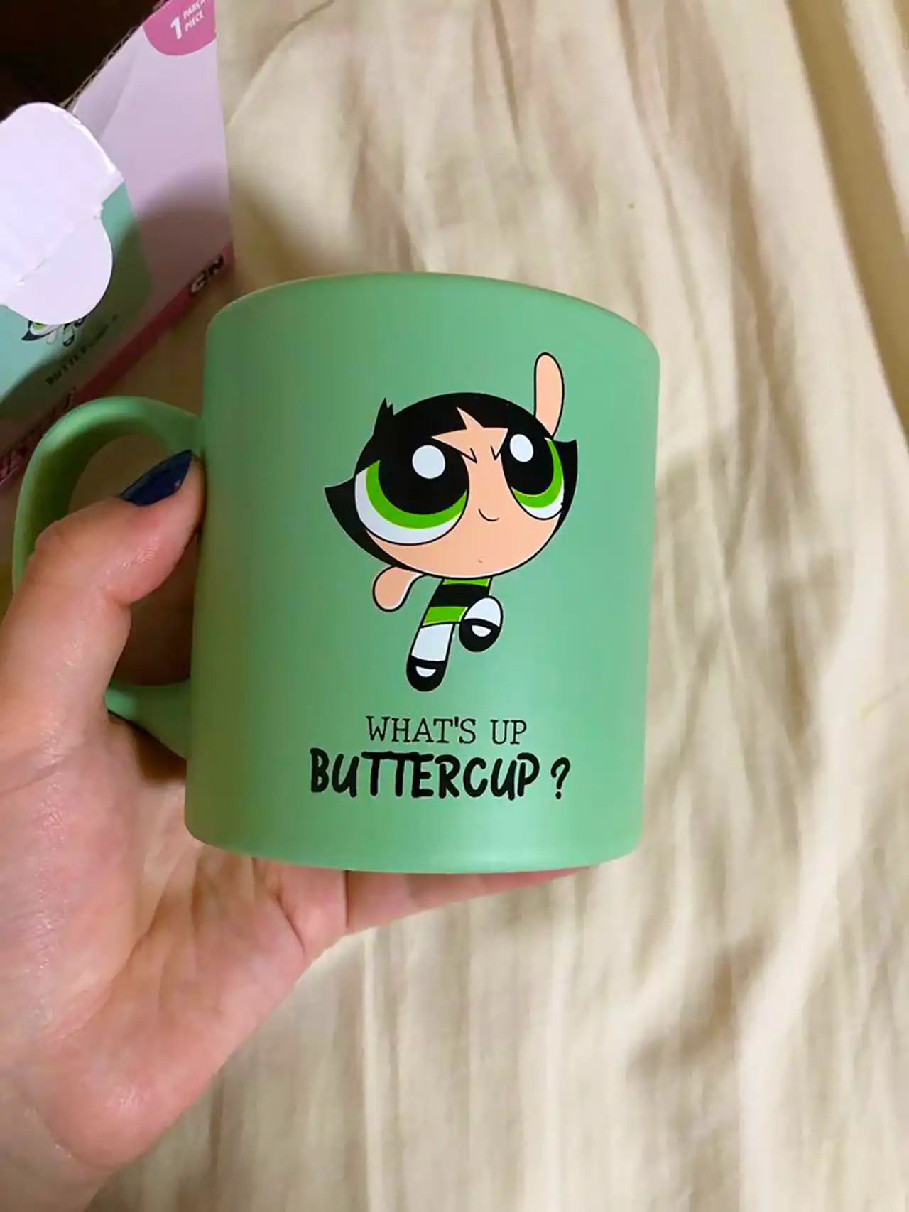 ماگ سرامیکی سبز شیک