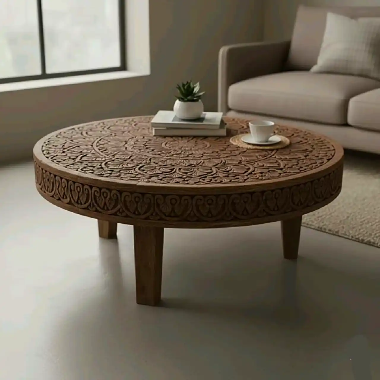میز عسلی مدرن چوبی ترند