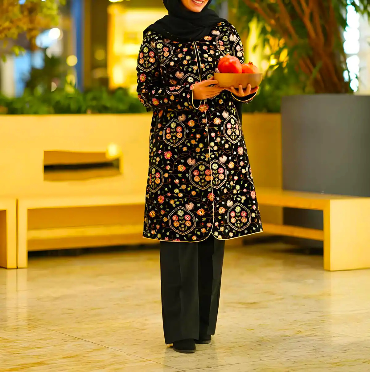 مانتو محجبه تابستانی نخی