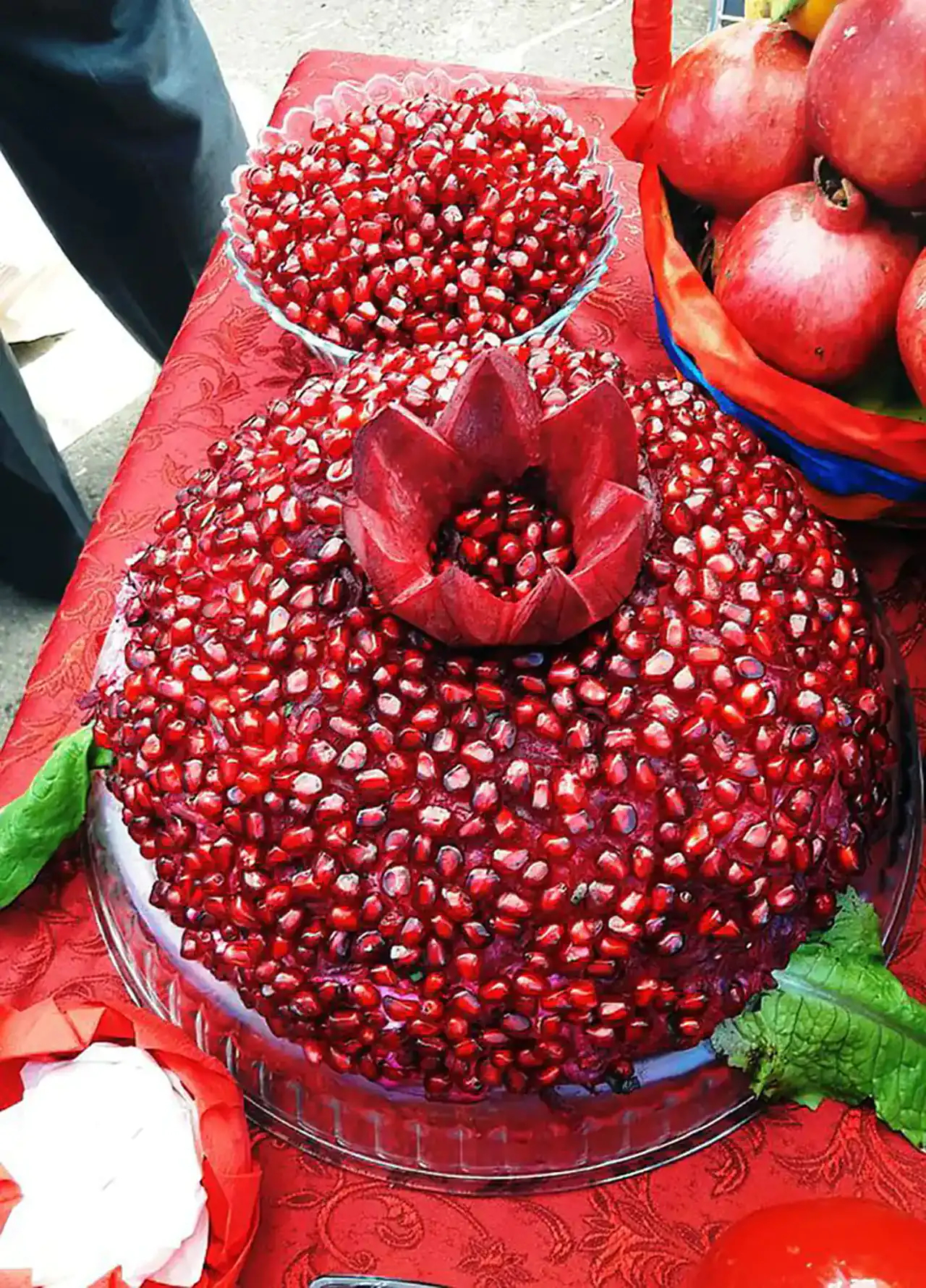 تزیین انار شب یلدا + زیباترین دیزاین ها برای تزیین انار شب یلدای امسال