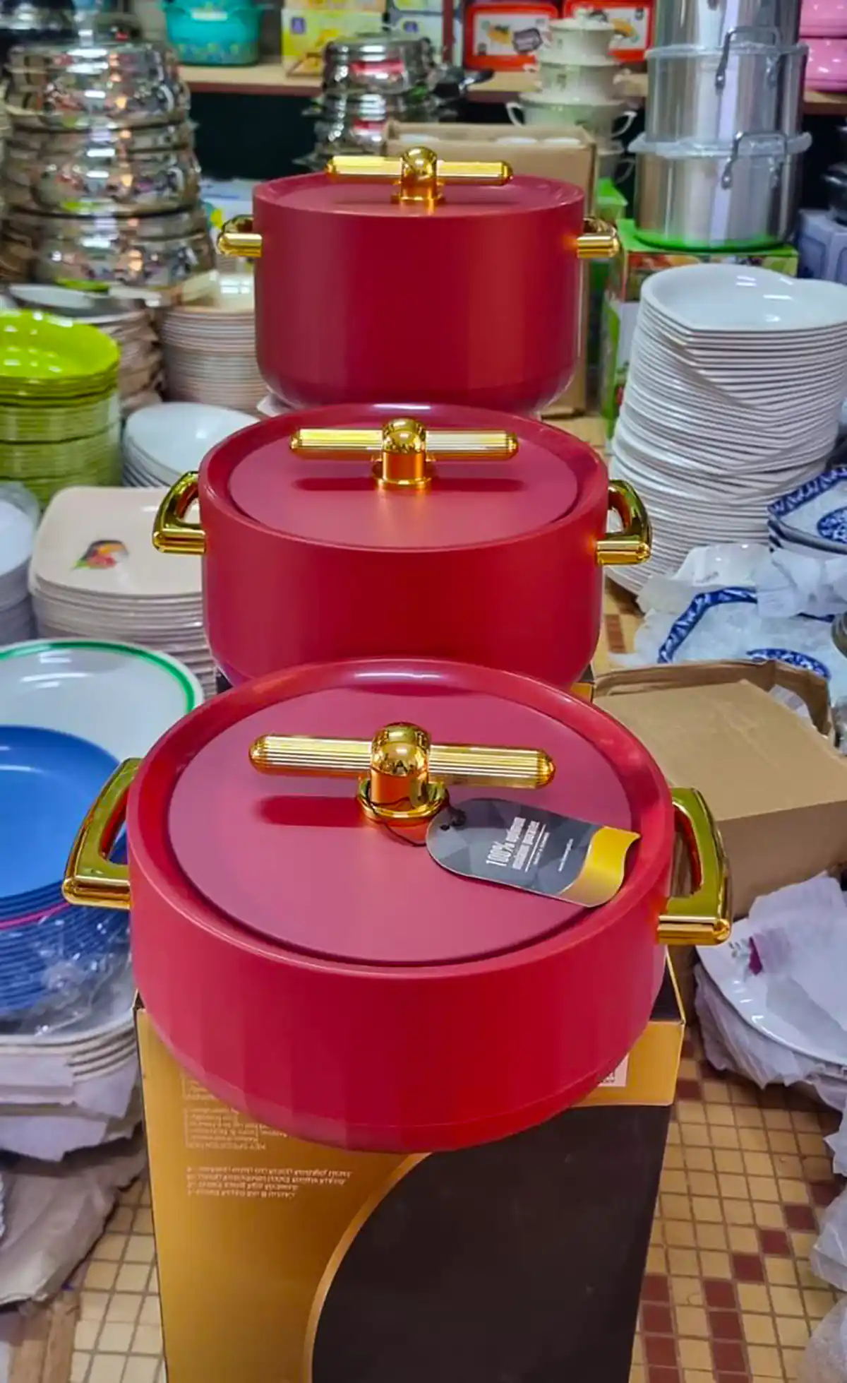 ست قابلمه چدنی عروس