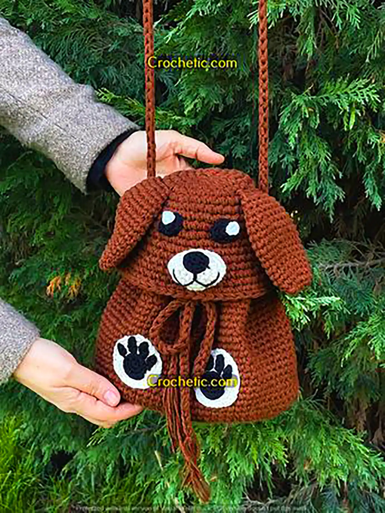 کیف بافتنی طرح حیوانات