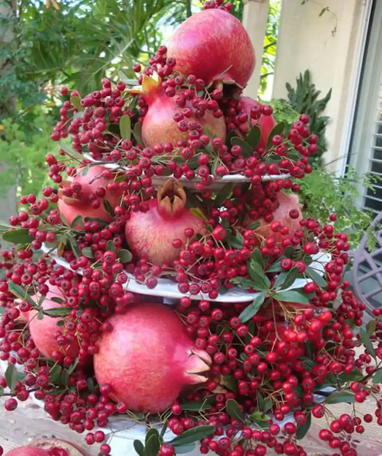 تزیین انار شب یلدا + زیباترین دیزاین ها برای تزیین انار شب یلدای امسال