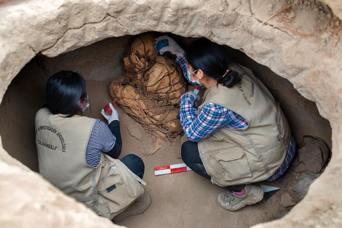 معمای قتل صاحب این جسد مومیایی ! /  1200 سال پیش در پرو چه گذشت ! + عکس های شگفت انگیز