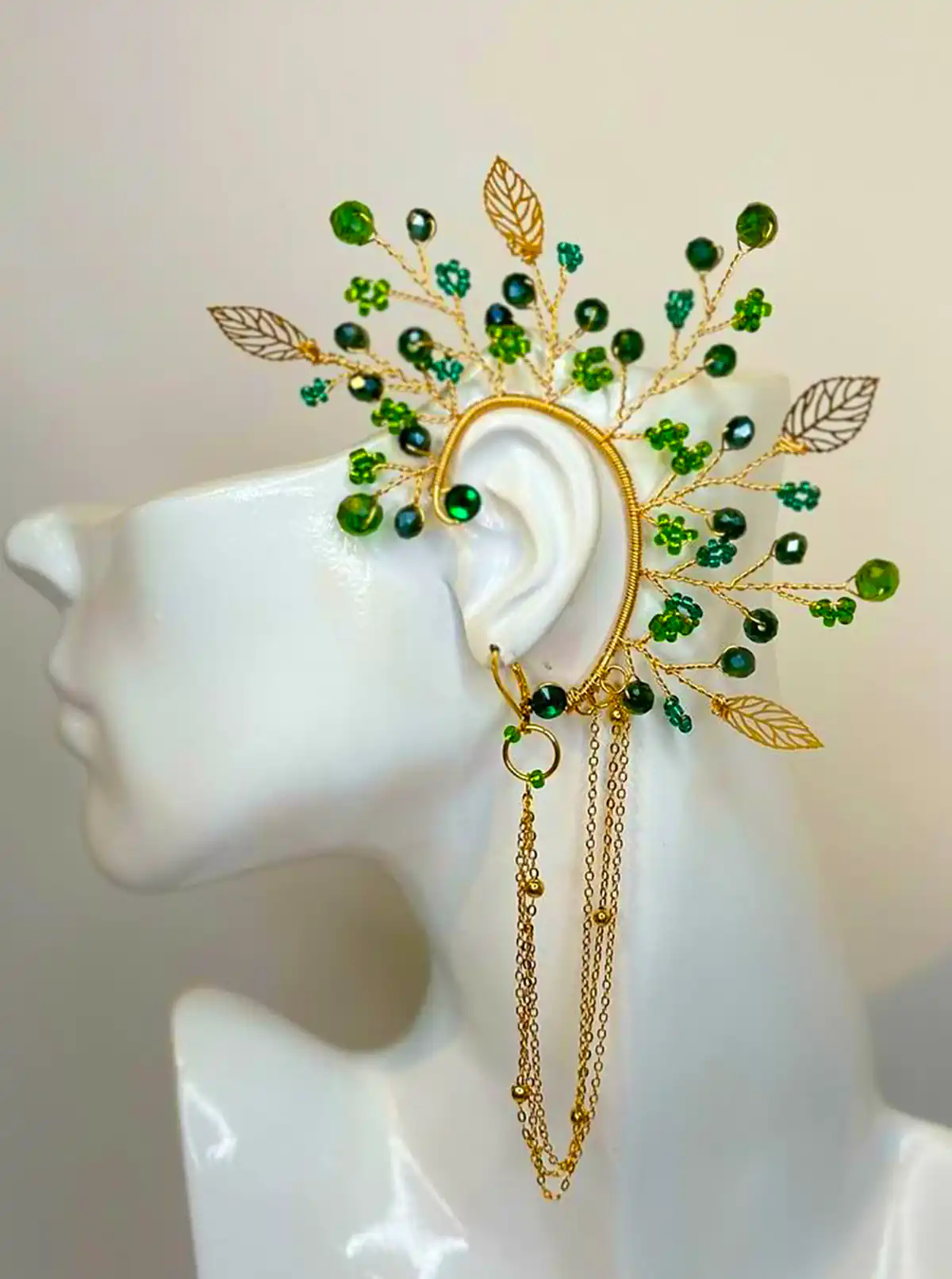 گوشواره ایرکاف نگین دار 