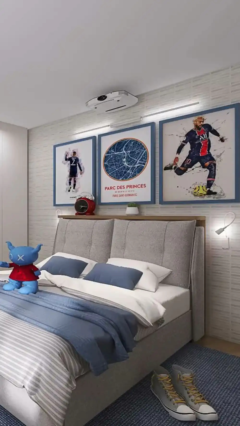 ایده دکوراسیون اتاق خواب پسرانه