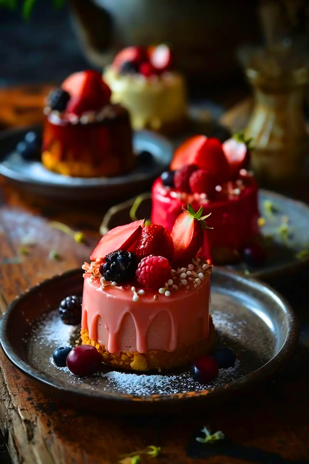 مینی کیک خوش طعم حرفه ای 