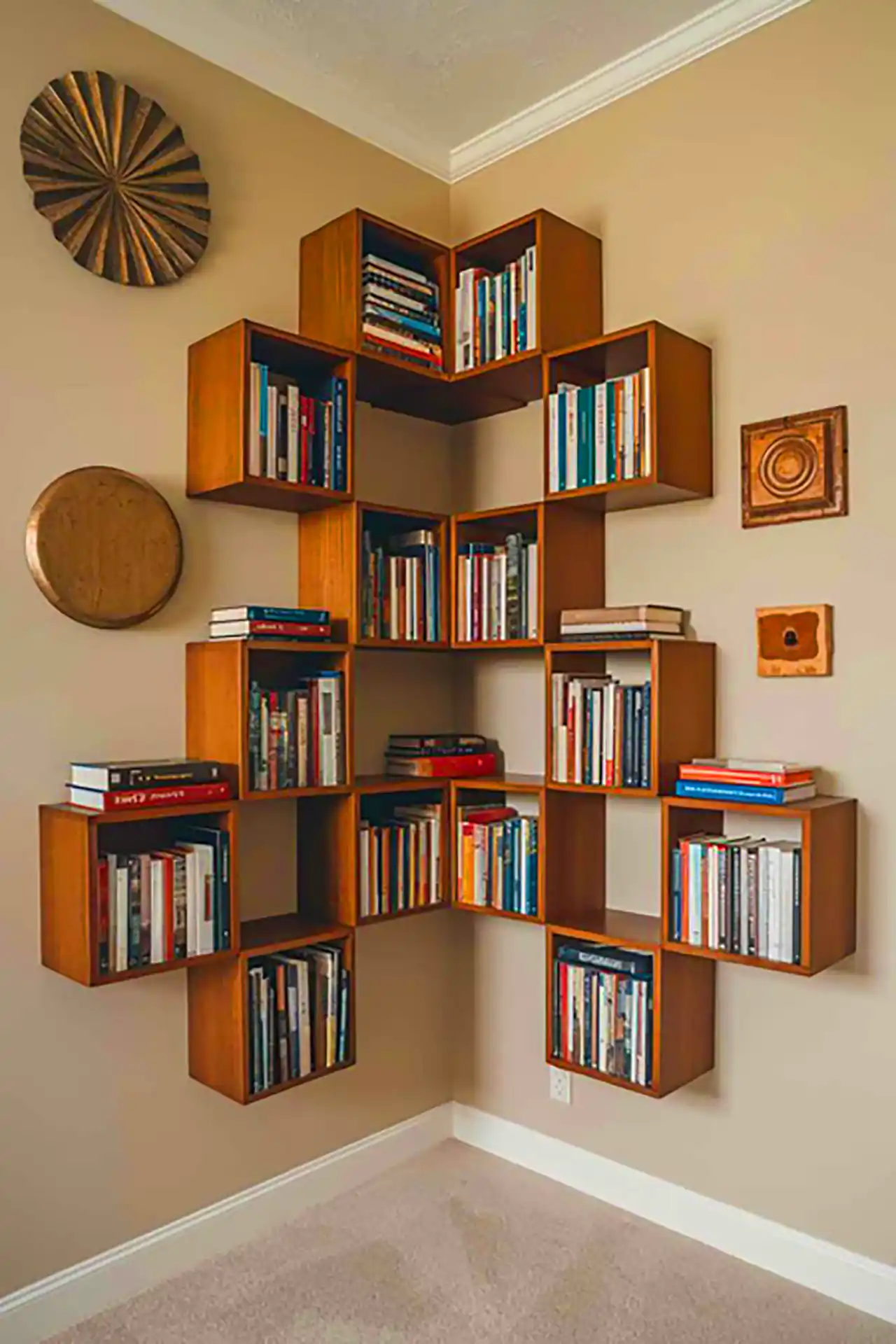 انواع دکور کتابخانه کاربردی