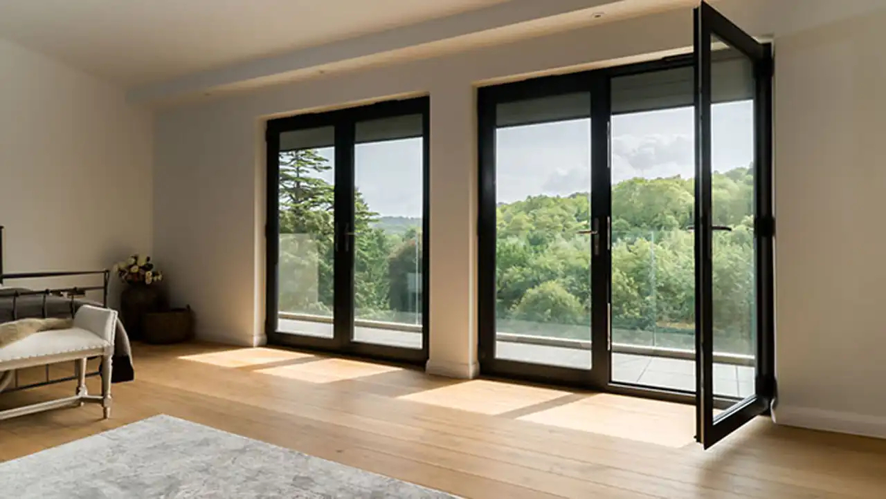 مدل پنجره بزرگ حال + زیباترین مدل های پنجره بزرگ برای حال و پذیرایی خانه