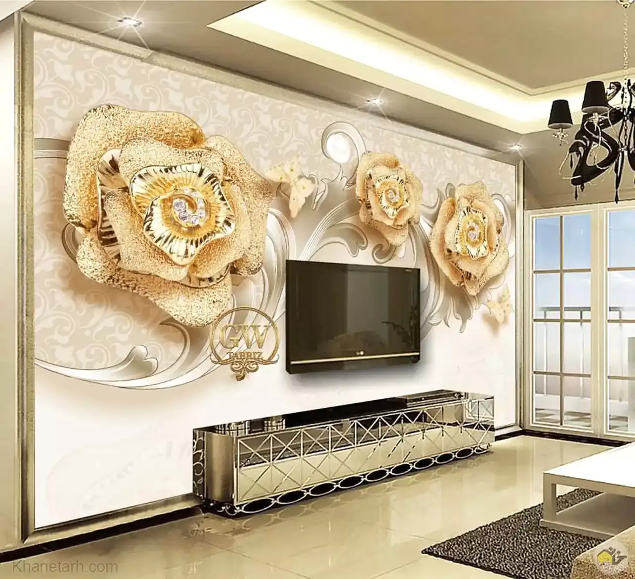 مدل دکوراسیون تلویزیون + زیباترین مدل های دکوراسیون تلویزیون بسیار شیک و لاکچری