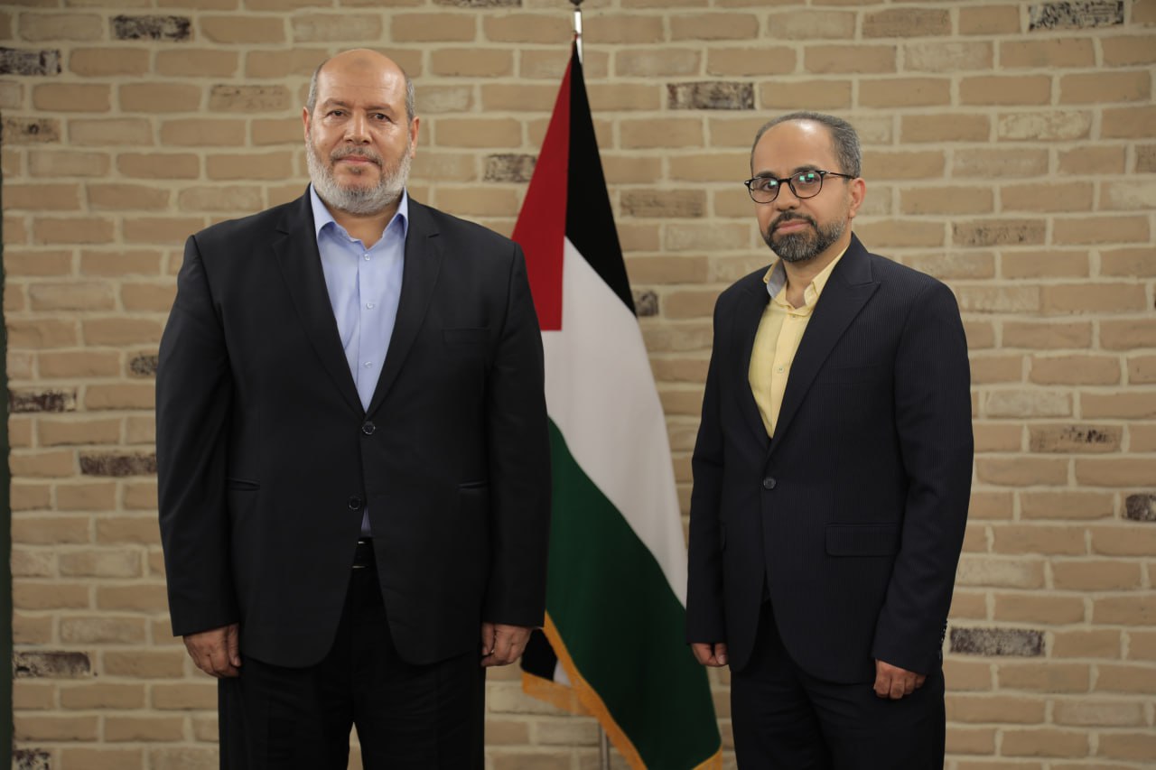 عکس عضو ارشد جنبش حماس در «ساعت به وقت قدس»