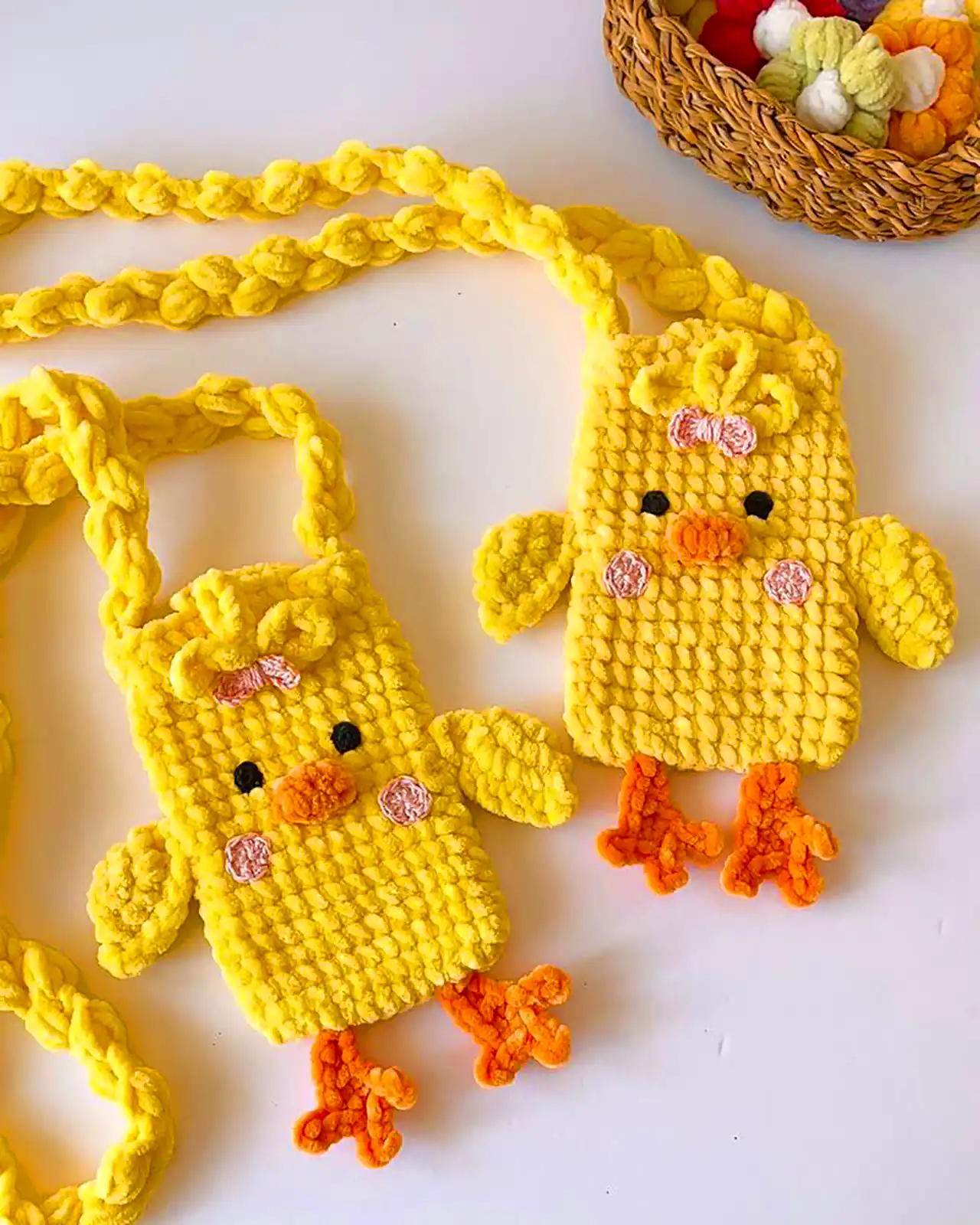 کیف بافتنی طرح حیوانات