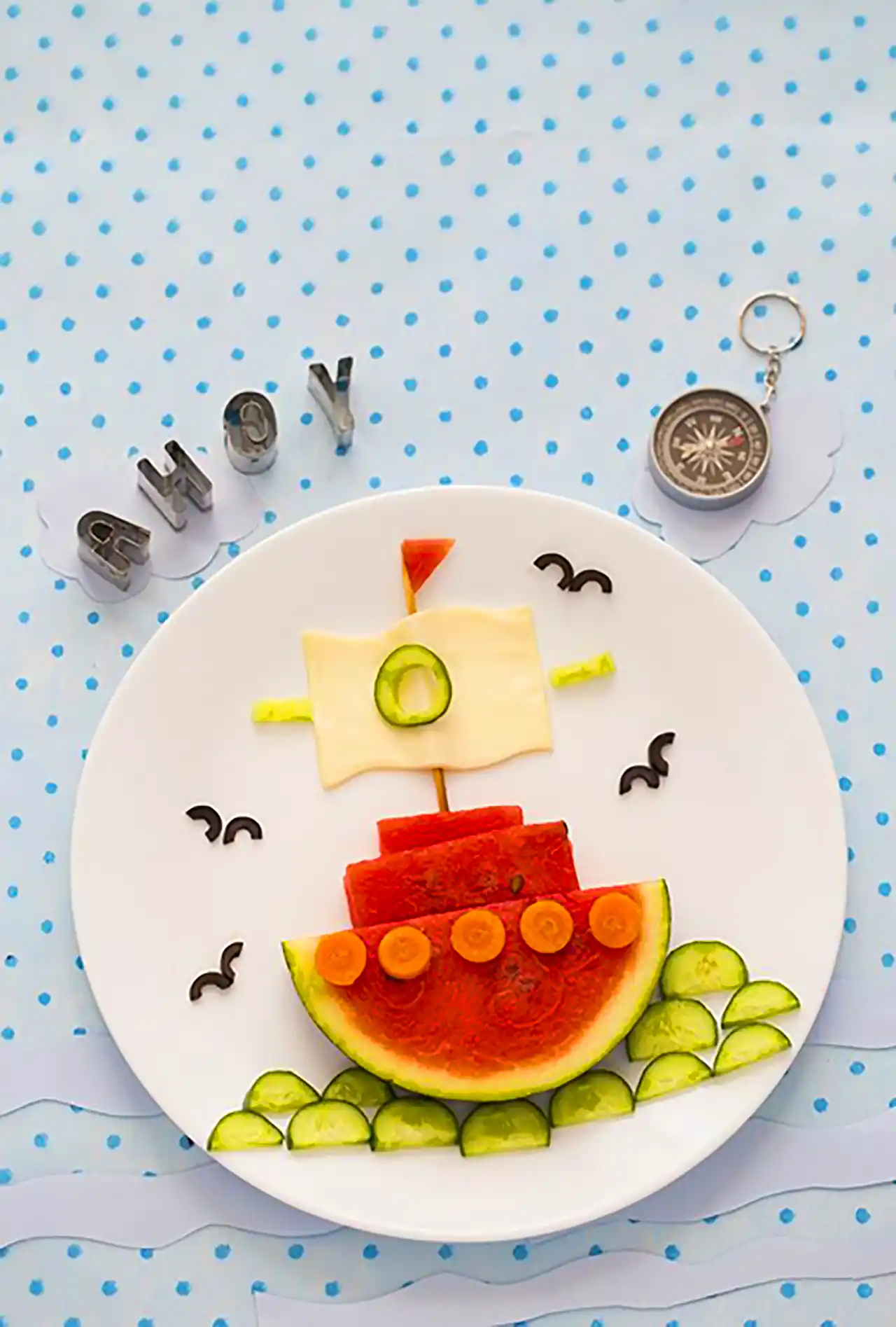 بشقاب صبحانه اشتها برانگیز کودکان