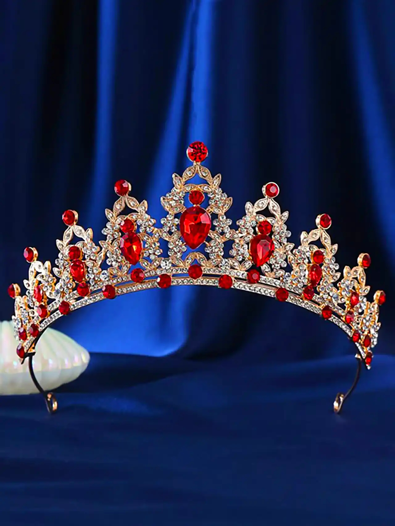 تاج سلطنتی عروس قرمز 