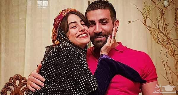 نازنین کیوانی و همسرش