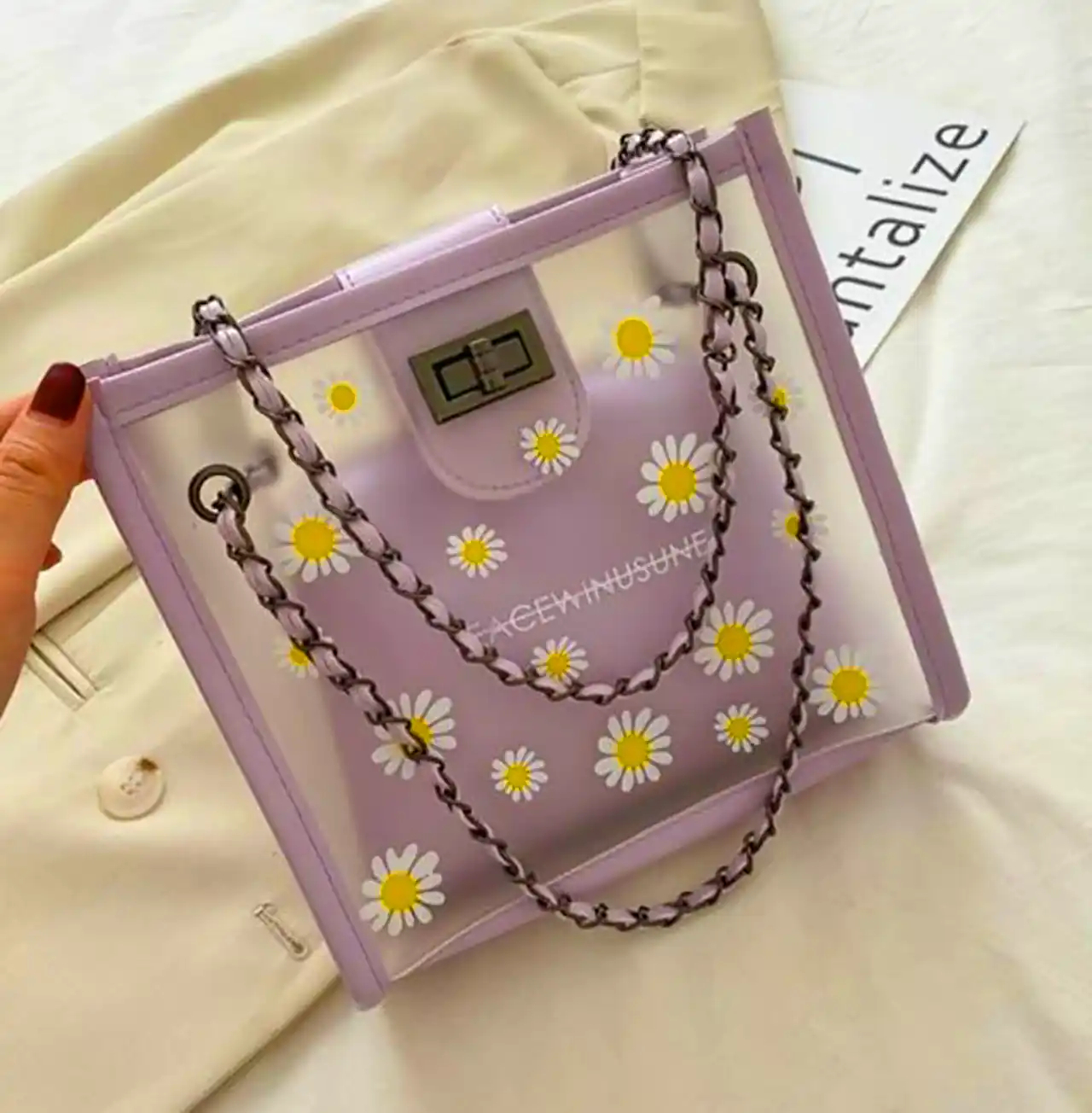 کیف بابونه فانتزی 