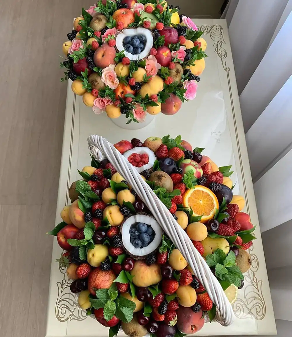 تزیین آجیل و میوه عروس