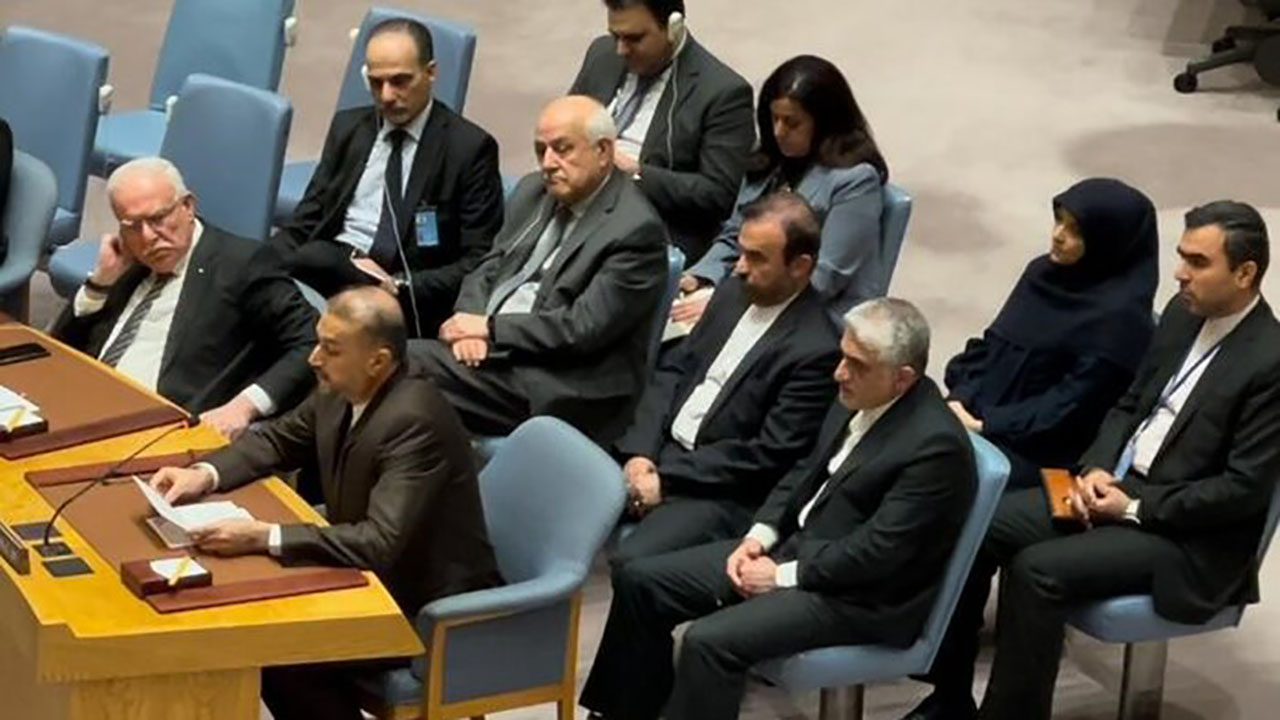 سخنان امیر عبداللهیان وزیر خارجه ایران در نشست شورای امنیت سازمان ملل متحد