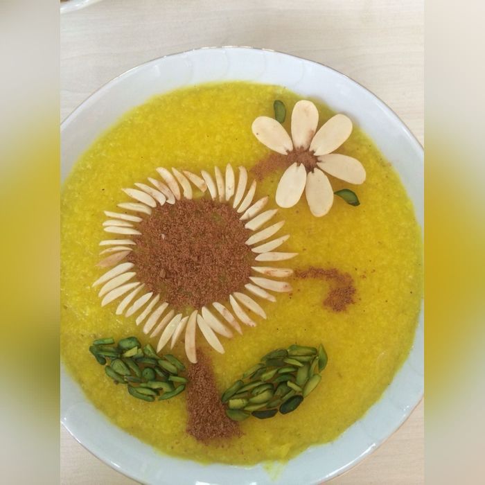 مدل تزیین شله زرد 1401