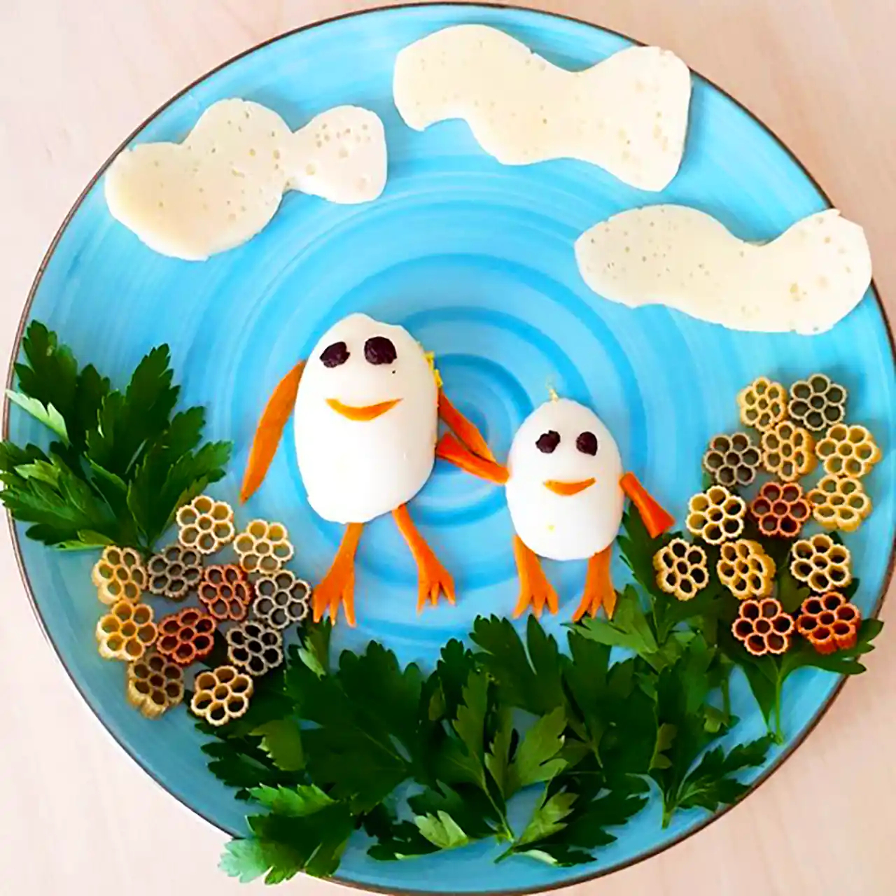 بشقاب صبحانه اشتها برانگیز کودکان