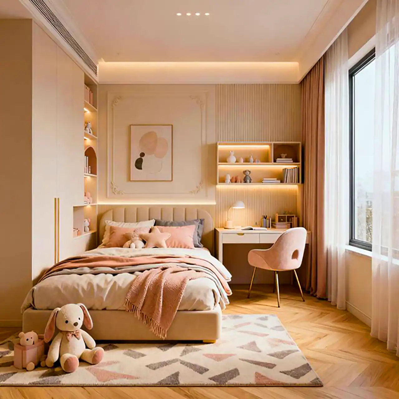 دکوراسیون فانتزی اتاق کودک