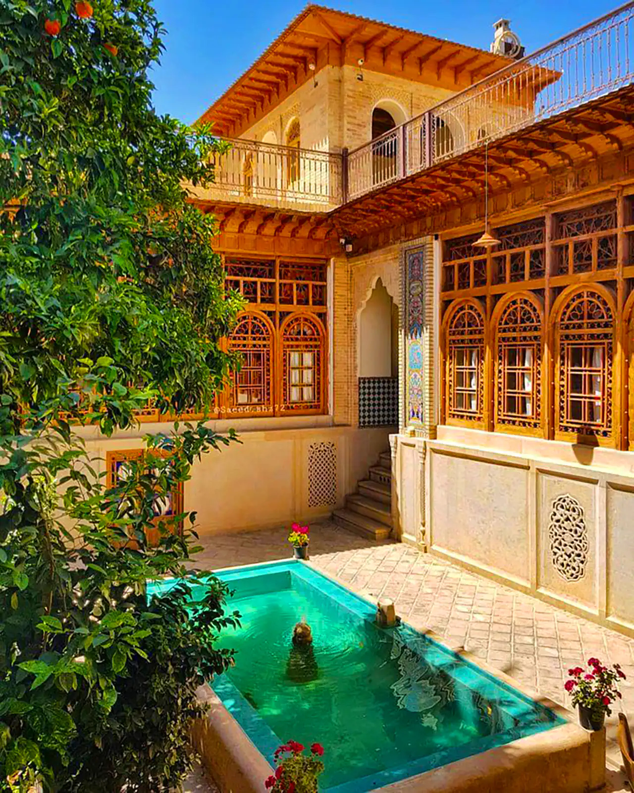 معماری سنتی خانه های ایرانی