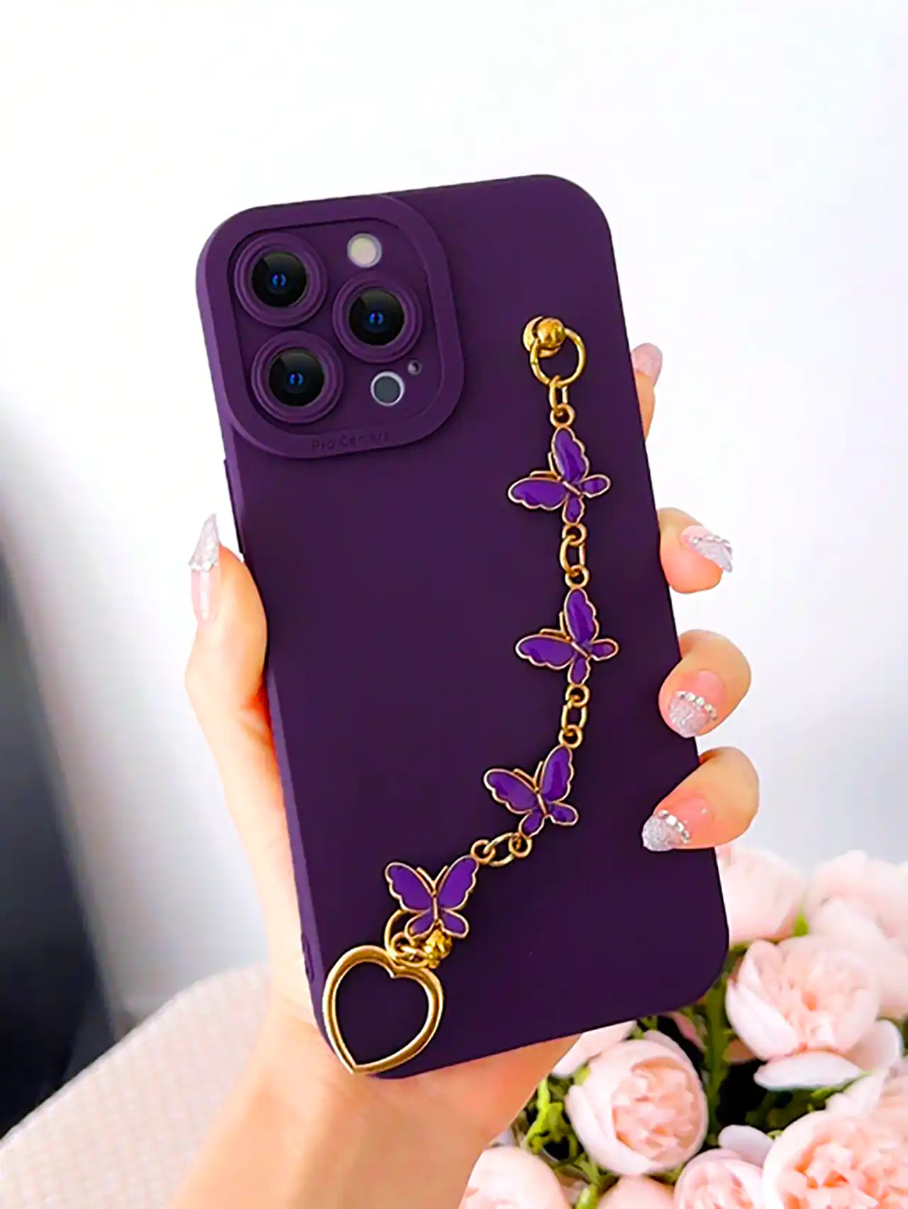 قاب گوشی با زنجیر تزئینی