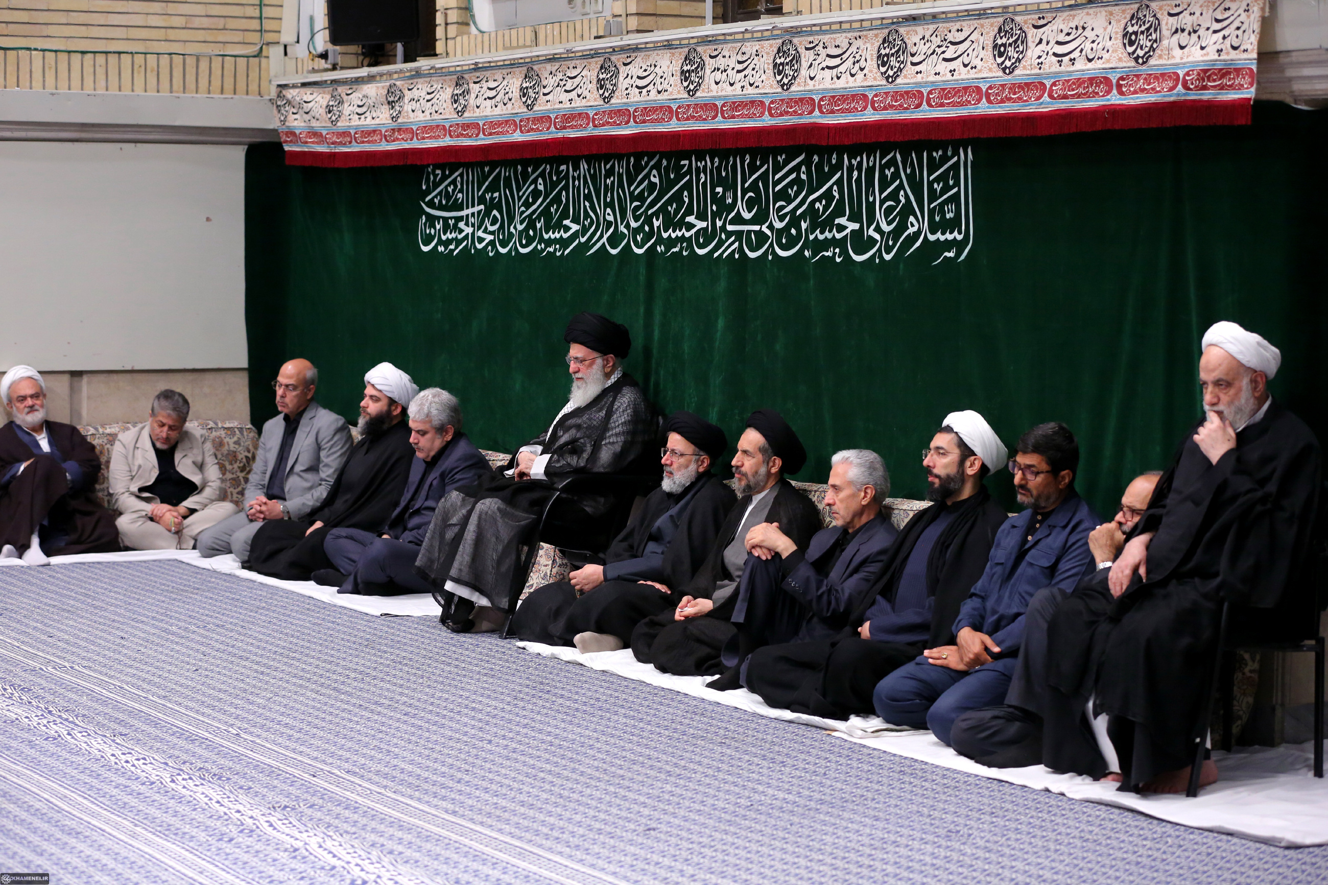 مراسم عزادارای اربعین حسینی در حسینیه امام خمینی(ره) آغاز شد
