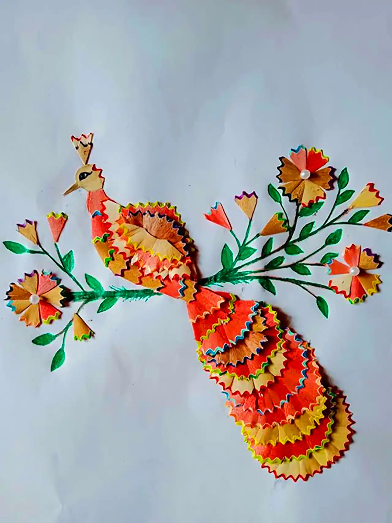 خلاقیت با تراشه های مداد