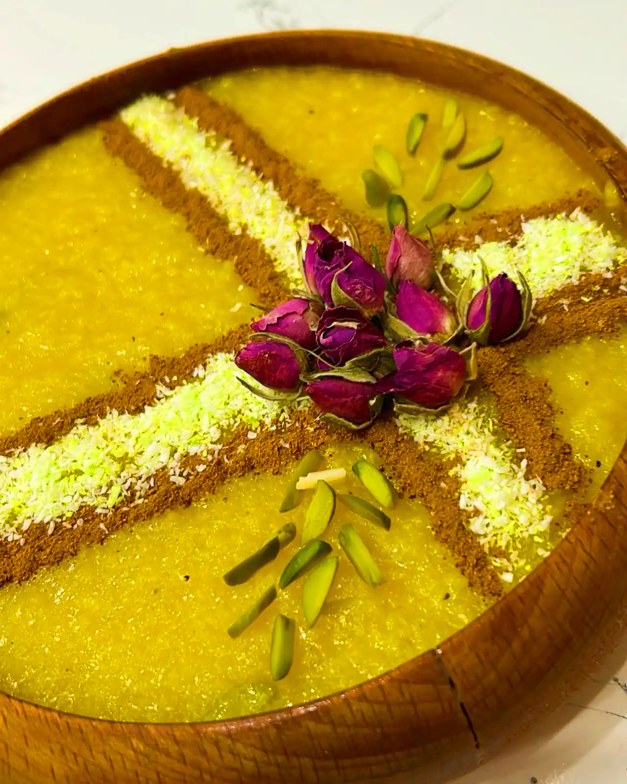 تزئین شله زرد مجلسی 