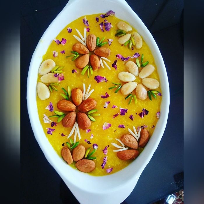 مدل تزیین شله زرد 1401