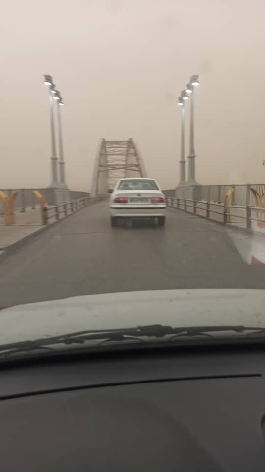 آلودگی هوا + ریزگردها در خوزستان 1