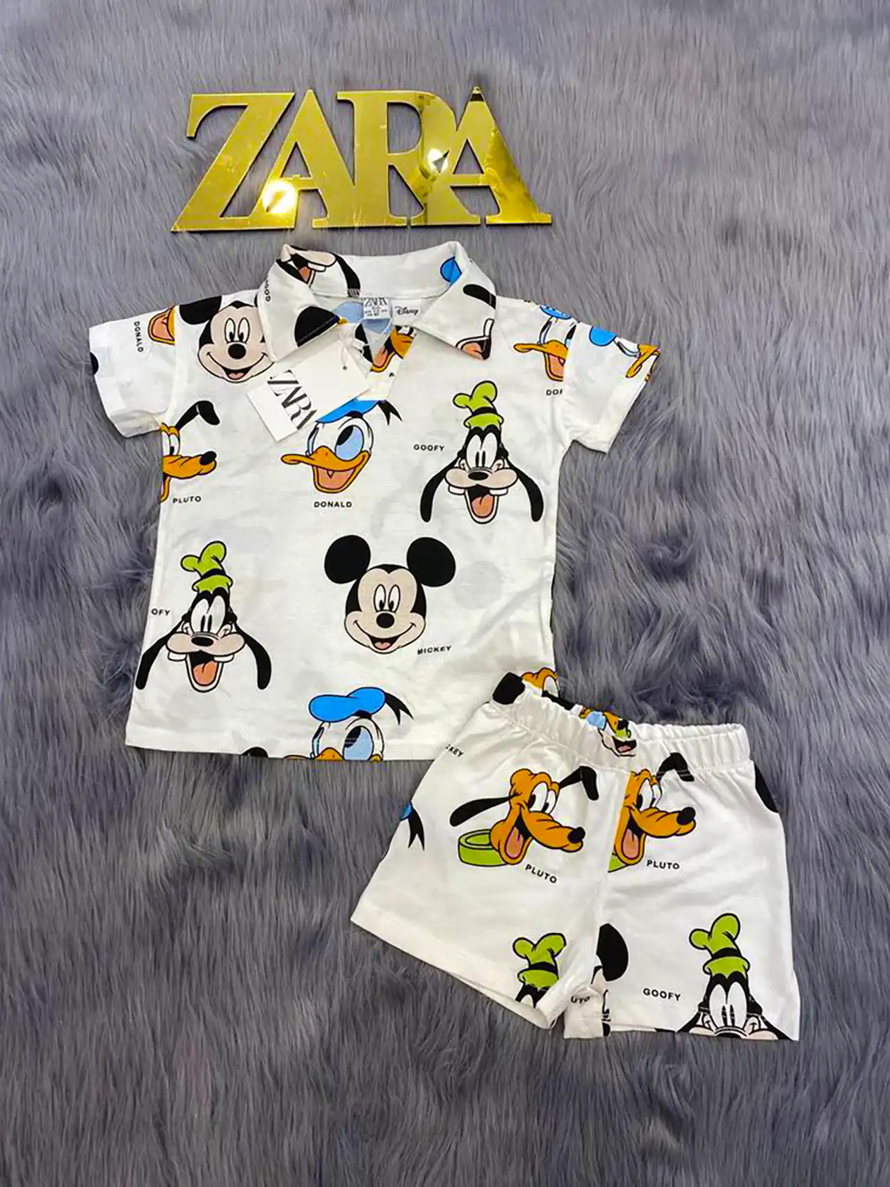 پیراهن شلوار میکی موس