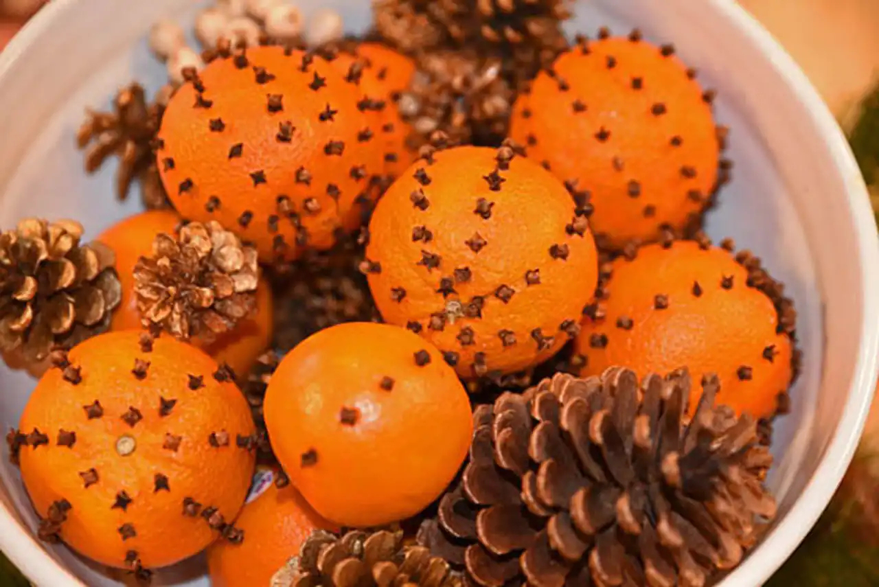 تزیین پرتقال شب یلدا + زیباترین دیزاین ها برای تزیین پرتقال شب یلدای امسال