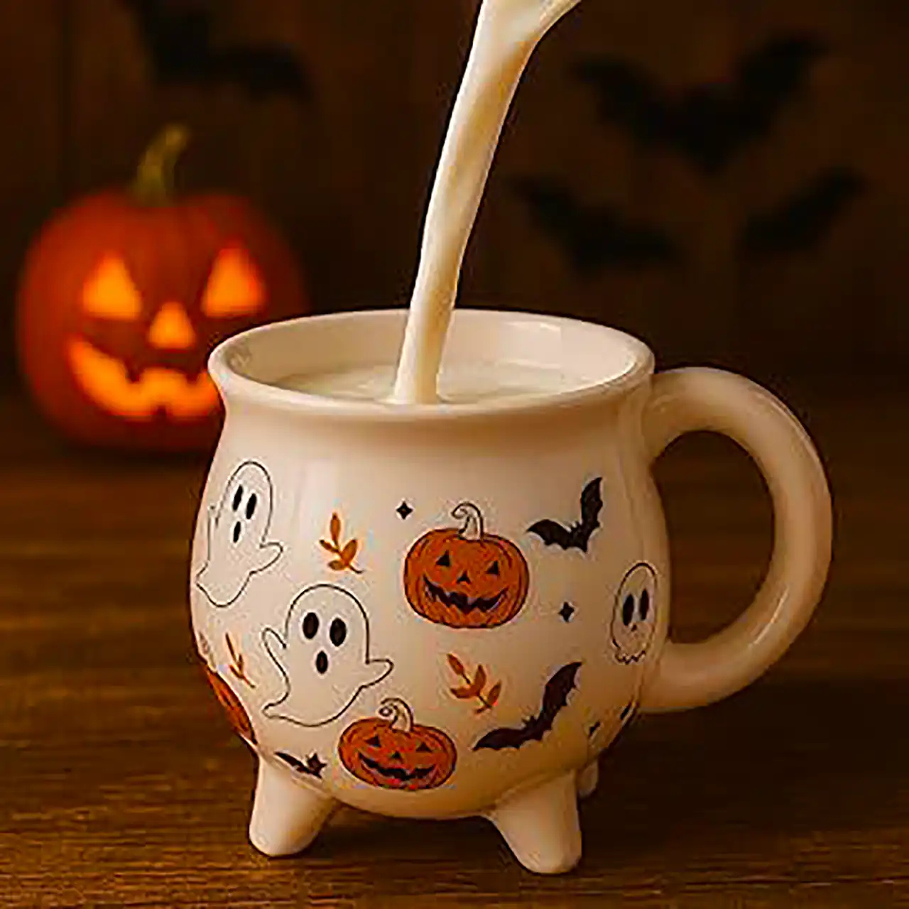 ماگ سرامیکی طرح پاییزی