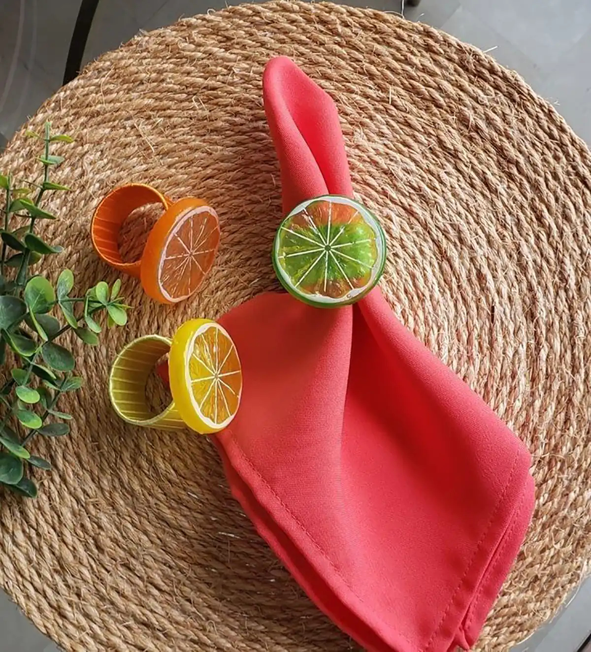 حلقه دستمال سفره شیک