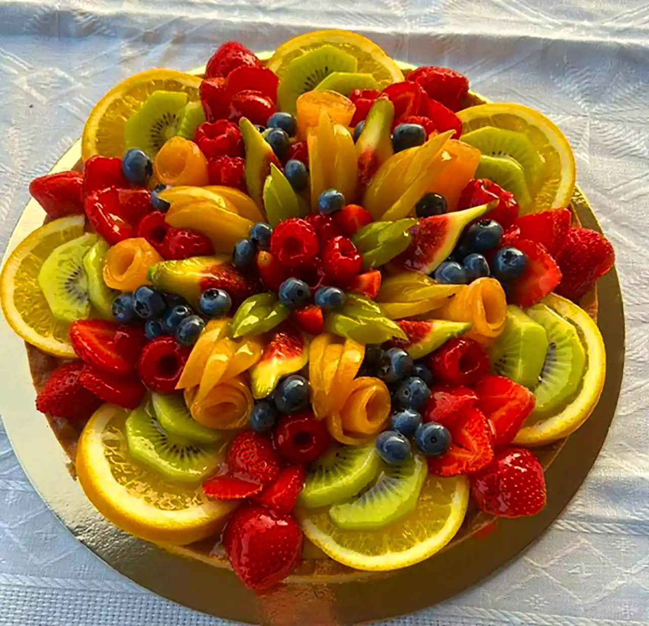 تات میوه ای برای عصرانه 